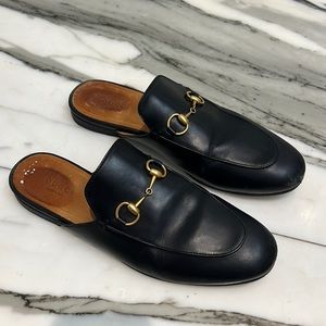 Gucci Princetown Leather Slide